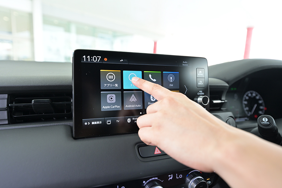 スマートフォンでの車両操作イメージ